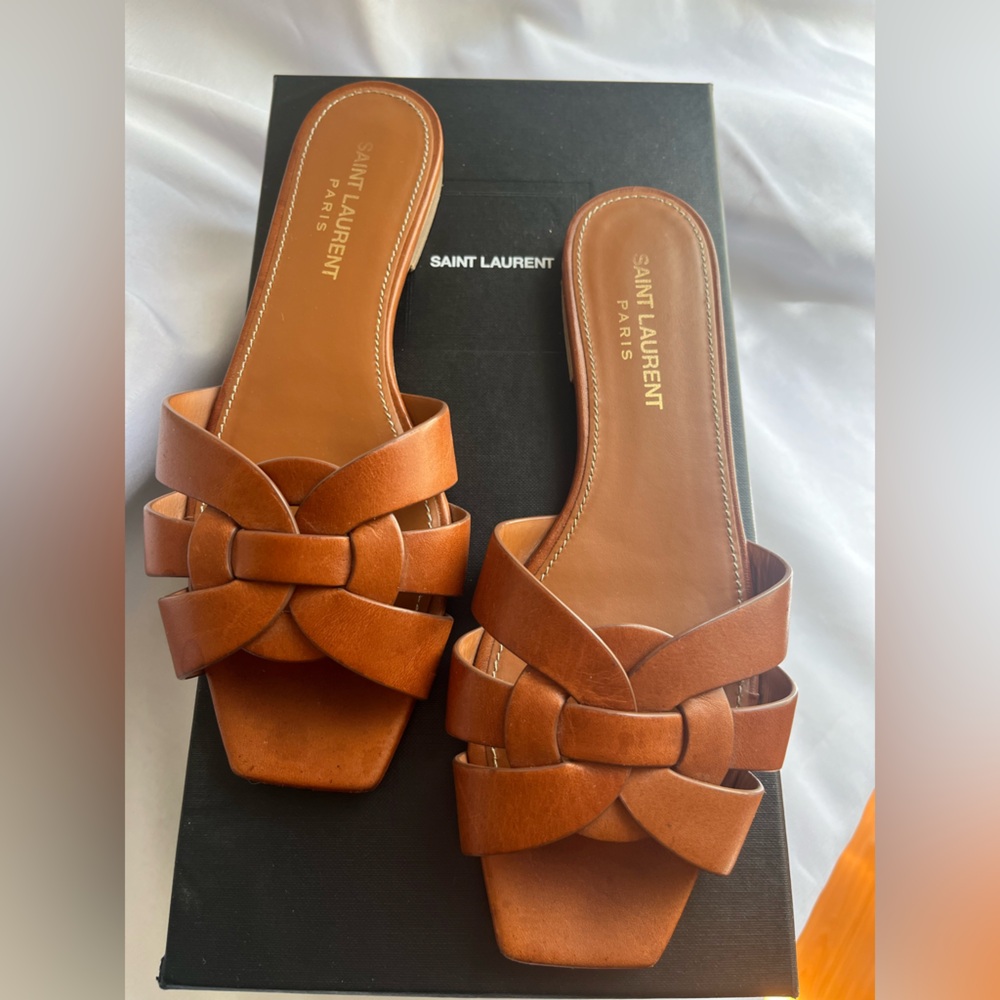 Saint Laurent Tribute Sandals